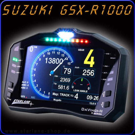 suzuki GSX-R 1000 Dashboard